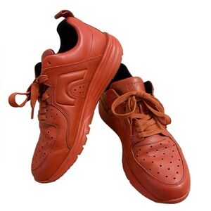 Camper Women's Red Drift Leather Sneakers